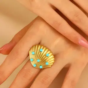 08 18K Real Gold Shell 2148