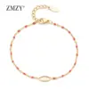 Wholesale Modern Style Eye Titanium Steel Enamel Bracelets