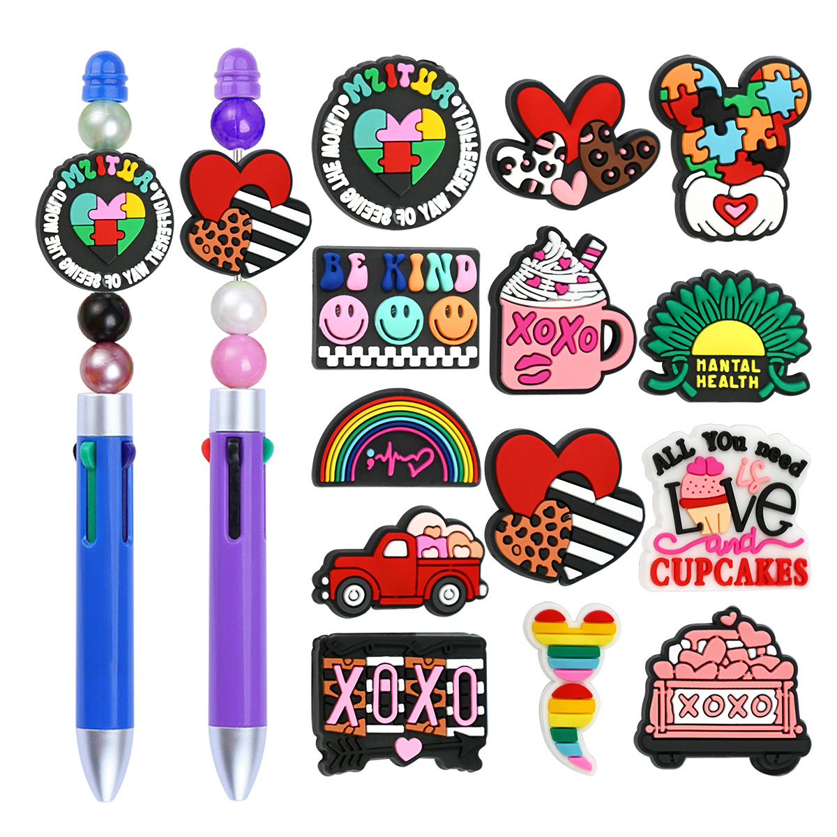 Wholesale Cartoon colored bead
