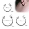 Classic Style Solid Color Stainless Steel Nose Ring In Bulk Nose Pin