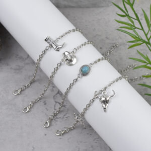 Wholesale Retro Western Cowboy Style Set Bracelet