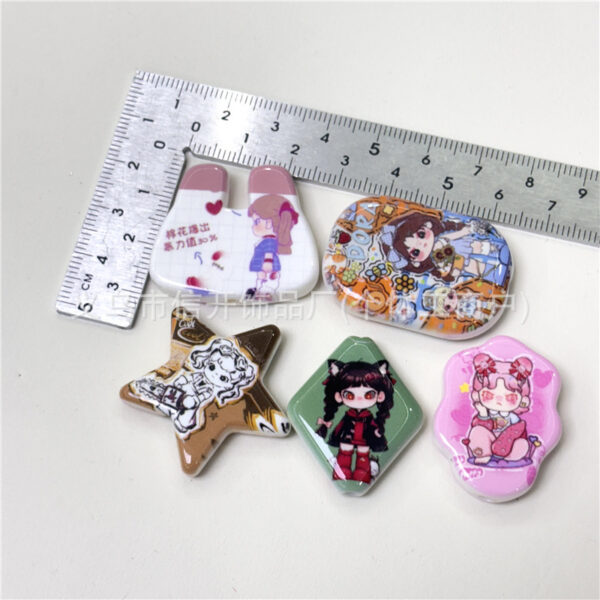 Wholesale Cartoon Print Irregular Beaded Pens Beads OLY Exclusive