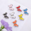 Wholesale butterfly magnetic buckle bracelet necklace DIY Charms