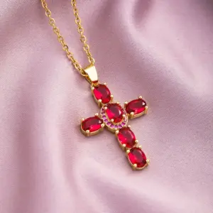 Red Zircon Cross