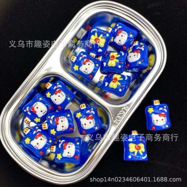 Wholesale Pink blue cartoon cute bead