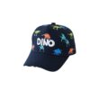 Wholesale Dinosaur graffiti peaked cap Korean style boys and girls three-dimensional embroidery DINO baseball cap Spring and Autumn new cartoon baseball cap