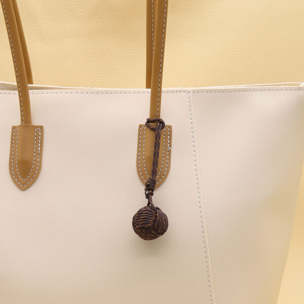 Wholesale Polyester Monkey Fist Knot Pure Hand-Woven Key Bag Hanging Ornaments