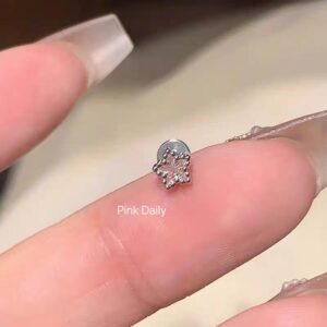 Pink diamond five-pointed star single