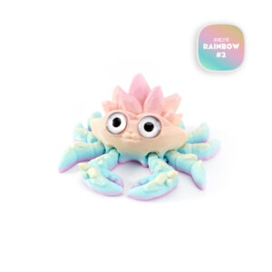 Crystal gem crab (rainbow 2)