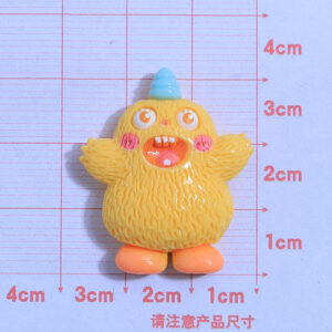 Cartoon monster-yellow