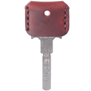 Crazy Horse Leather Wine Red / Key sleeve (Key not included)