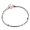 1 Piece Fashion Round Heart Shape Copper Plating Bracelets