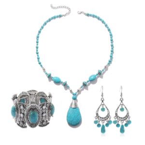 (14) necklace earrings bracelet set