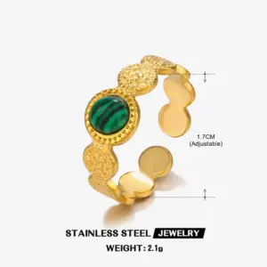 Malachite Ring / No. 7