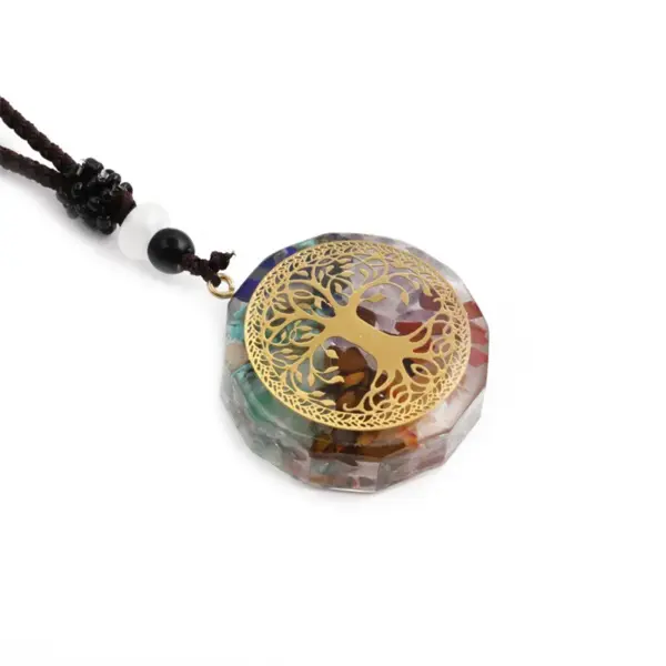 Wholesale Fashion Alloy Natural Stone Necklace In Bulk