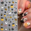 Wholesale DIY Wraps For Craft Halloween nail art stickers