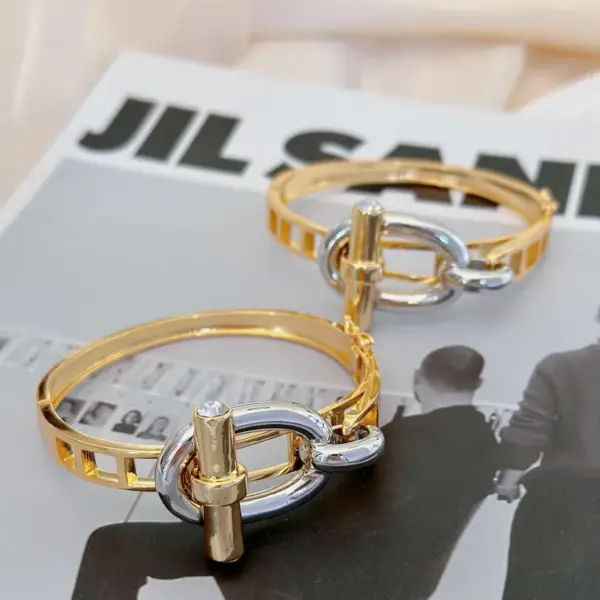 Wholesale Copper Geometric Rings Bracelets