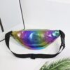Wholesale Cross-border Women's Waist Bag Wholesale Men's Running Waist Bag Outdoor Cashier Colorful Laser Shoulder Crossbody Mobile Phone Bag