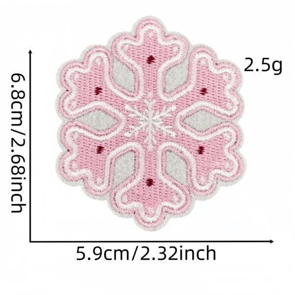 Wholesale Computer Embroidery Label Cute Pink Series Badge Gift Patch Garment Accessories DIY Hand Account Embroidery Patch