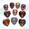 oly-85316e72dbdf2aa2d07ff87f2fd2c937 Wholesale Acrylic Flatback Halloween Skull Acrylic Earrings Accessories DIY Pendant Crafts