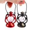 Wholesale 1:12 doll house dollhouse mini model scene decoration accessories retro kerosene lamp horse lamp belt portable