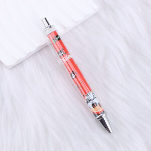Bullet-shaped 0.7mm black / 10-Halloween Orange