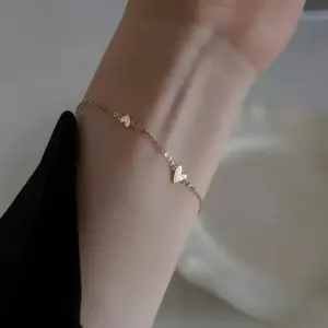Jye57 Bracelet Gold Shaped Asymmetric Heart