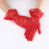 Wholesale Summer Black Large Lace Short Sunscreen Gloves