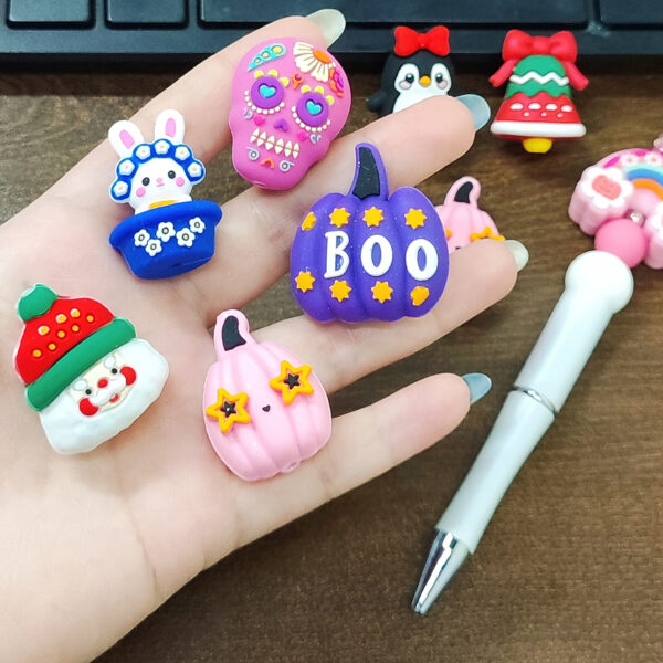 Wholesale Halloween silicone bead beads