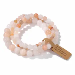 Transparent Pink Aventurine / 19cm