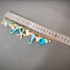 Wholesale Trendy Bohemian Ocean Style Bracelet with Starfish, Shell, and Pearl Bag Chain and Shoe Chain