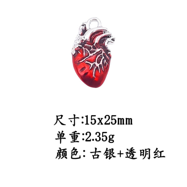 Wholesale Heart accessories red heart artificial drip oil cost high quality good price expensive do not mind
