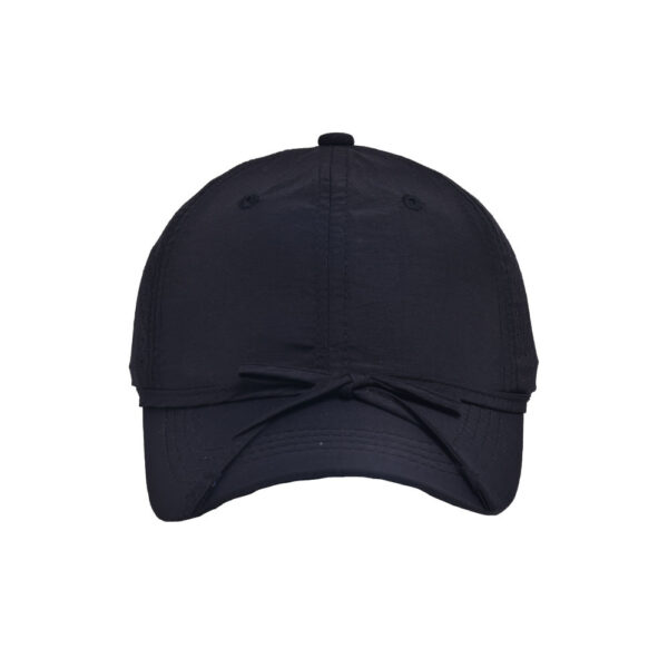 oly-85d61171a293a1a1457d3fac4f946334 Wholesale Cross-border Spring and Summer New Thin Quick-drying Bow Cap Women's Sunshade Baseball Cap Big Head Showy Face Small Ins