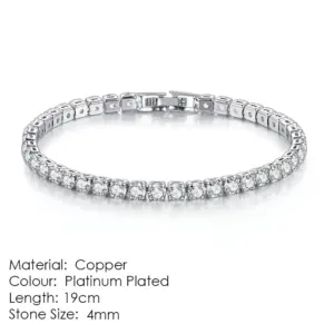 4mm White 19cm
