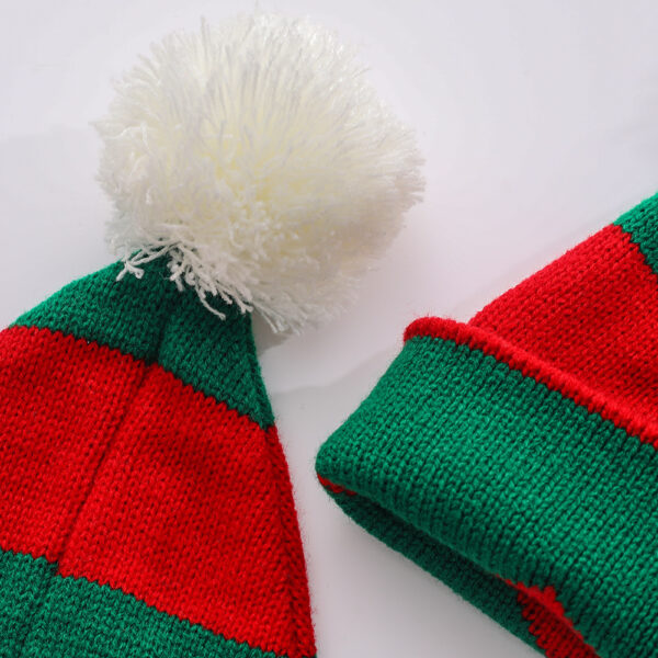 oly-85e082469ca79400178828d6a23ce49f Wholesale Christmas hat bell knitted beanie