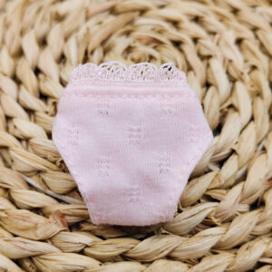Pure Pink Lace Pants 600114 / 11.5 inch underwear or socks