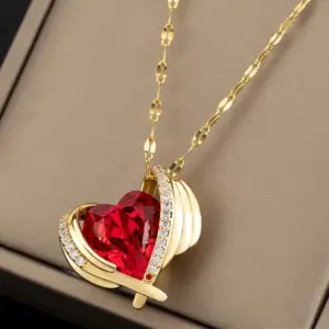 Angel Wings-Red-Gold