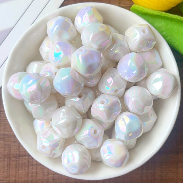 Wholesale Acrylic fig through hole loose beads