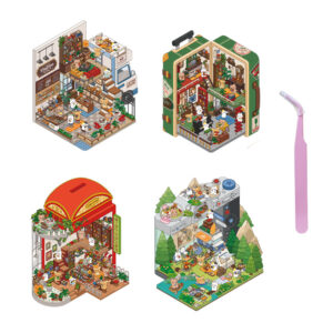 Infeelme landscaping stickers 6.0 [4 styles included] + tweezers