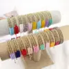 Wholesale European And American Fashion Crystal Copper Beads Adjustable Braided Bracelet