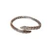 Wholesale Simple Style Letter Solid Color Copper Zircon Bangle In Bulk