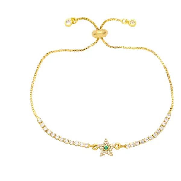 Wholesale Fashion Copper Xingx Bracelet Zircon Copper Bracelets