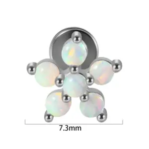 Steel Color-6 PCs Op17 / 1.2x8mm