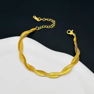 Gold / 【5420】Double-Layer Bracelet