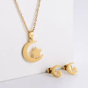 Moon with Stars