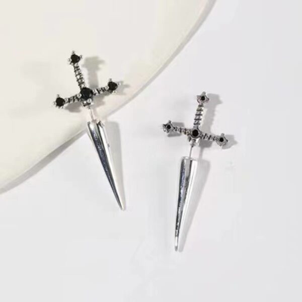 oly-863ad9fcef692f2b8cc93e8911257a34 Wholesale Gothic sword women's earrings