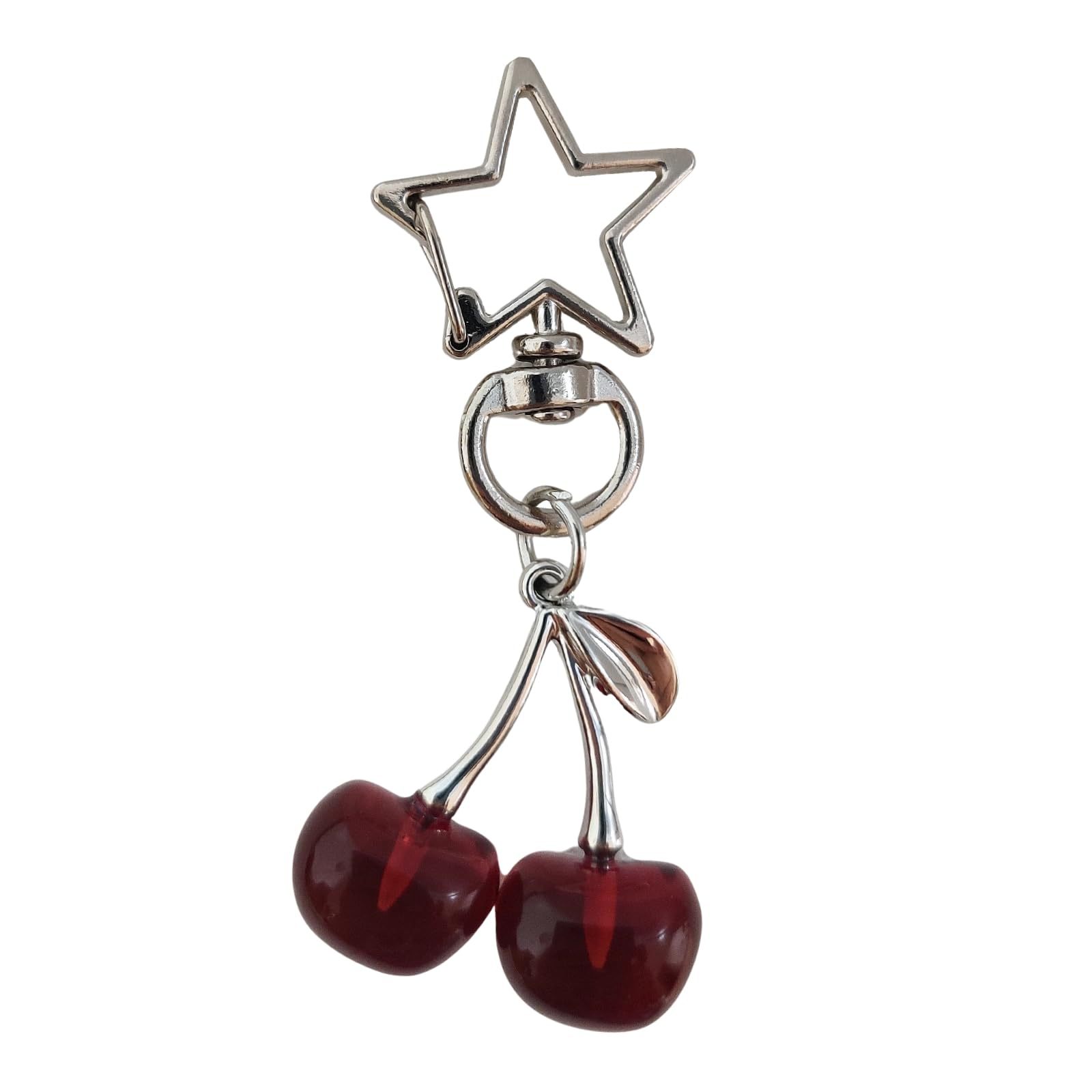 Wholesale Cross-border hot sale simulation ute Ft Bag Cell Phone Decoration Keychainherry pendant keychain cute ins ft bag mobile phone decorations st