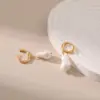 Wholesale 1 Pair Elegant Geometric Plating Copper 18k Gold Plated Earrings