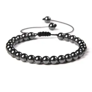 Haematite / 6mm (Stretchable)