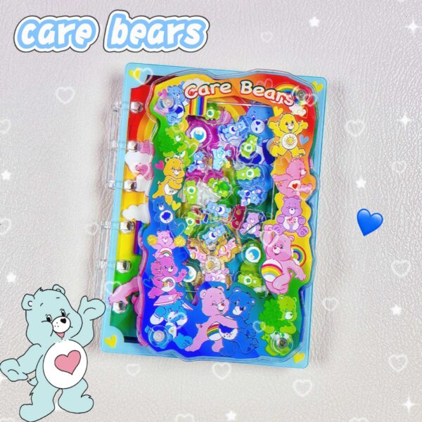 Wholesale Bear Shake-Shake Acrylic Loose-Leaf Notebook A7 Notepad